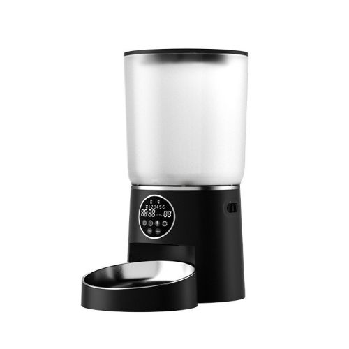 Time Hourglass Pet Automatic Feeding Device Touch Panel Timing and Quantitative Control Food Delivery Without Picking Intelligent Feeding Device Time Hourglass Pet Automatic Feeding Device Touch Panel Timing and Quantitative Control Food Delivery Without Picking Intelligent Feeding Device